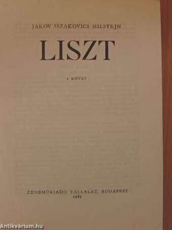 Liszt I. (töredék)