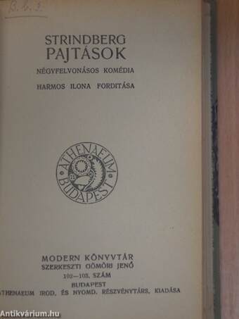 A jarl/Pajtások/A kapocs/Julia kisasszony