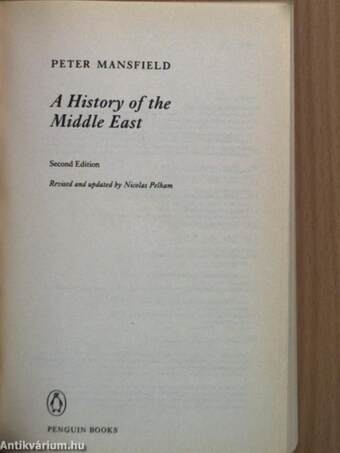 A History of the Middle East