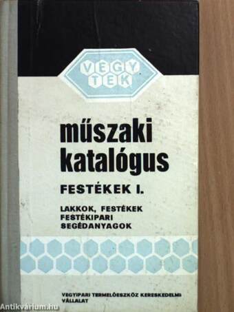 Műszaki katalógus - Festékek I-III.