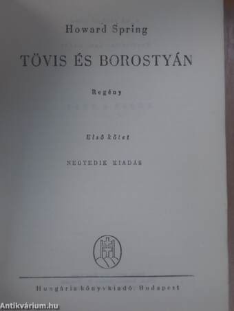 Tövis és borostyán I-III.