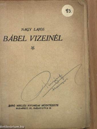 Bábel vizeinél