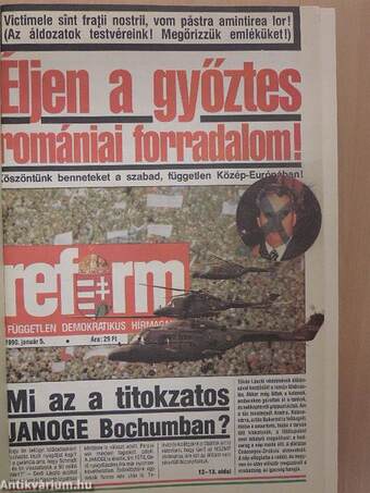 Reform 1990. január-június (fél évfolyam) I-II.