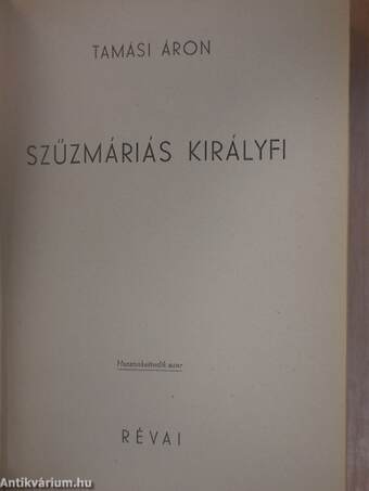 Szűzmáriás királyfi