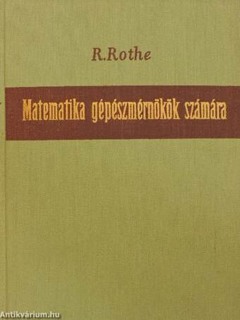 Matematika gépészmérnökök számára