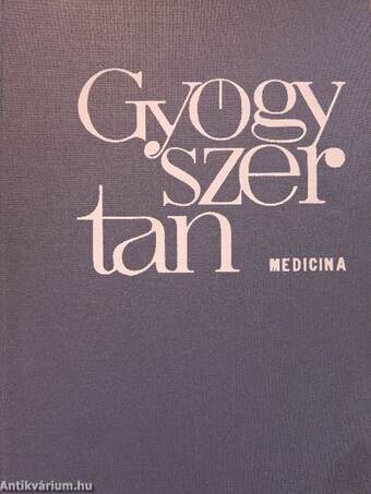 Gyógyszertan I. (töredék)