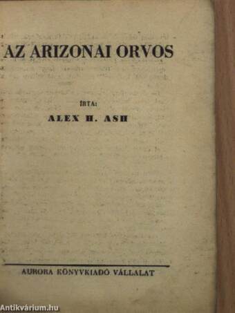 Az arizonai orvos