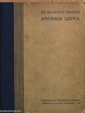 Amerikai szinek