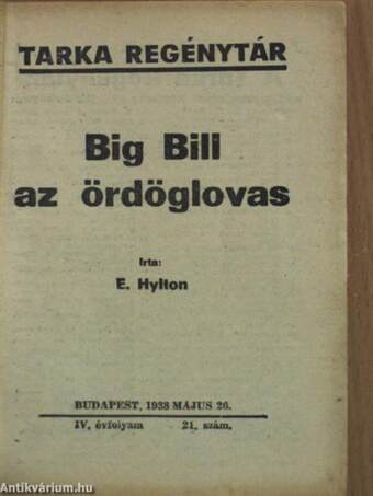 Big Bill az ördöglovas