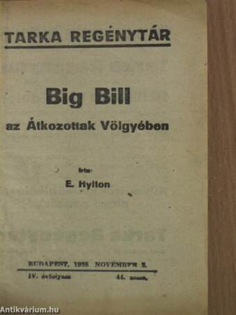 Big Bill az Átkozottak Völgyében