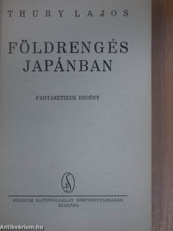 Földrengés Japánban