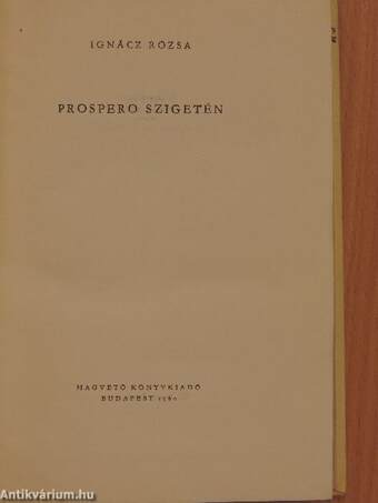 Prospero szigetén