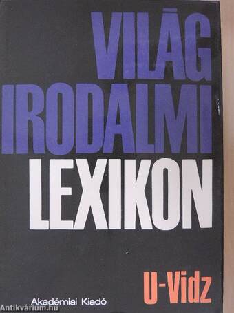 Világirodalmi Lexikon 16. (töredék)