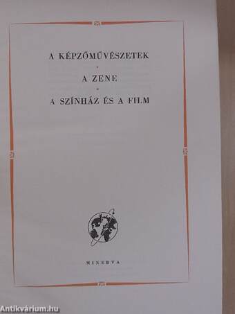 A kultúra világa - A képzőművészetek/A zene/A színház és a film