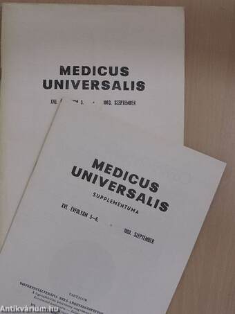 Medicus Universalis 1983. szeptember/Supplementum