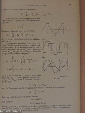 Műszaki matematikai gyakorlatok A. V./1.