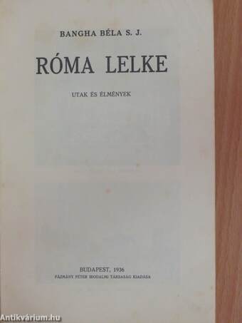 Róma lelke