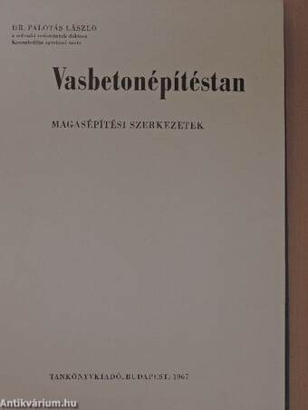 Vasbetonépítéstan 2.