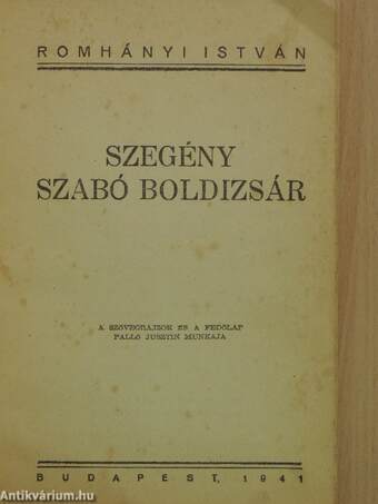 Szegény Szabó Boldizsár