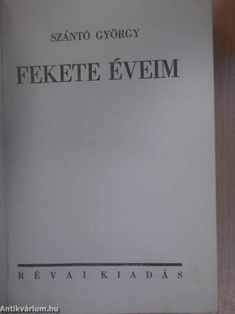 Fekete éveim