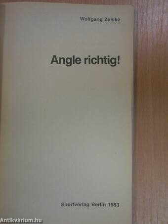 Angle richtig!