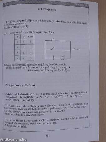 Matematika tankönyv 1. - Algebra/Geometria