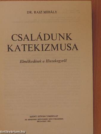 Családunk katekizmusa 1-2.