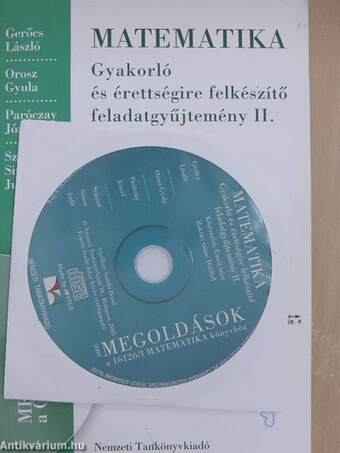 Matematika - Gyakorló és érettségire felkészítő feladatgyűjtemény II. - CD-vel