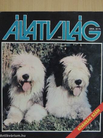 Állatvilág 1987. (nem teljes évfolyam)