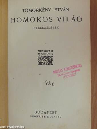 Homokos világ