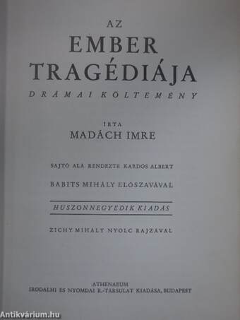 Az ember tragédiája