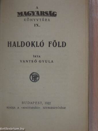 Haldokló föld