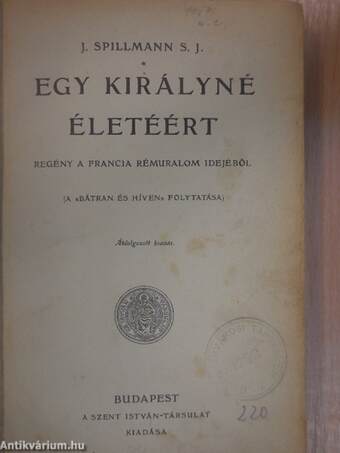 Egy királyné életéért