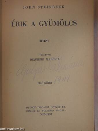 Érik a gyümölcs I-II.