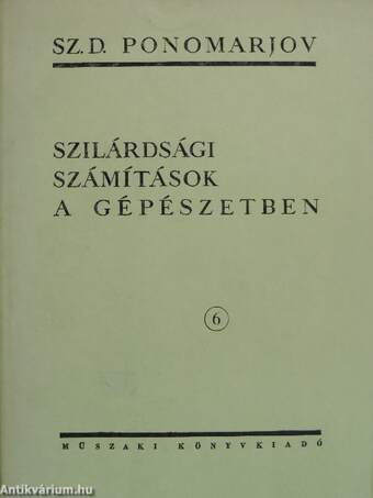 Szilárdsági számítások a gépészetben 6.