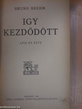 Igy kezdődött