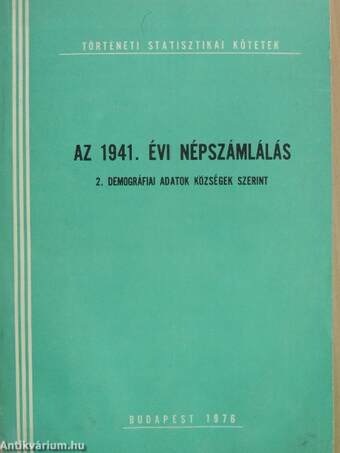 Az 1941. évi népszámlálás 2.
