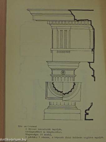 Építészet II/1. (töredék)