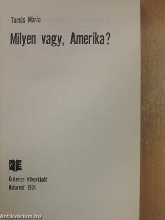 Milyen vagy, Amerika?