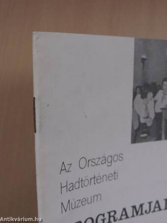 Az Országos Hadtörténeti Múzeum programjai az 1979-80. oktatási évben