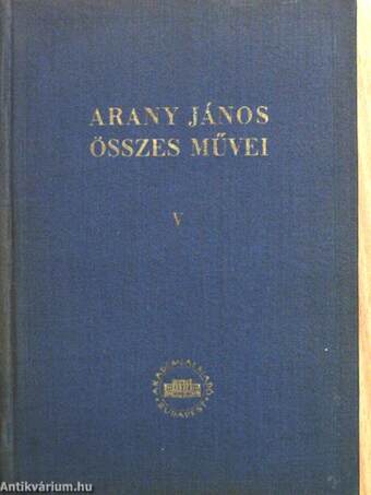 Arany János összes művei V.