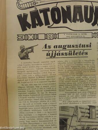 Magyar katonaujság 1942. augusztus 21.