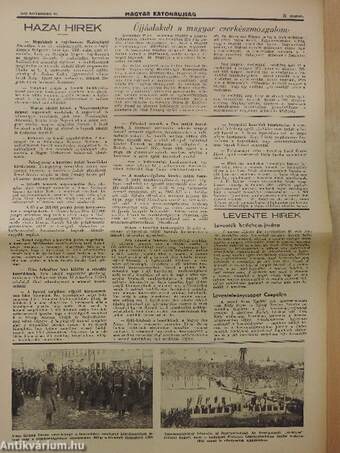 Magyar katonaujság 1942. november 28./A magyar katonaujság melléklete 1942. november 28.