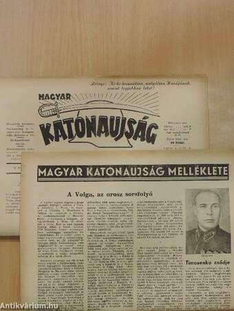 Magyar katonaujság 1942. szeptember 5./Magyar katonaujság melléklete