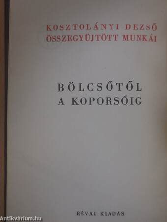 Bölcsőtől a koporsóig