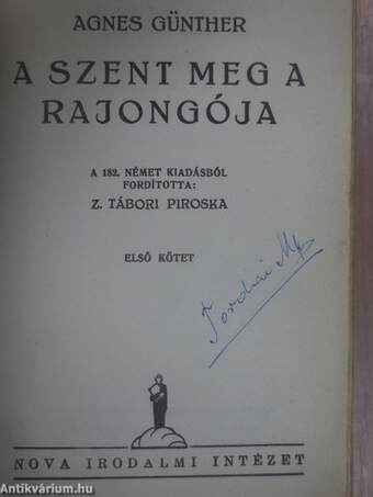 A szent meg a rajongója I-II.