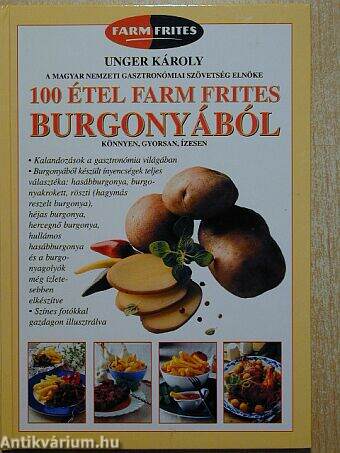 100 étel farm frites burgonyából