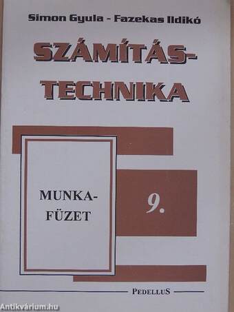 Számítástechnika munkafüzet 9.