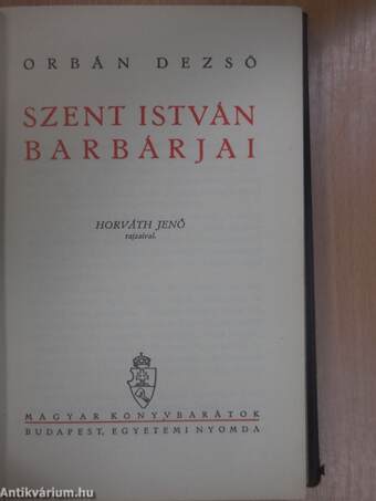 Szent István barbárjai