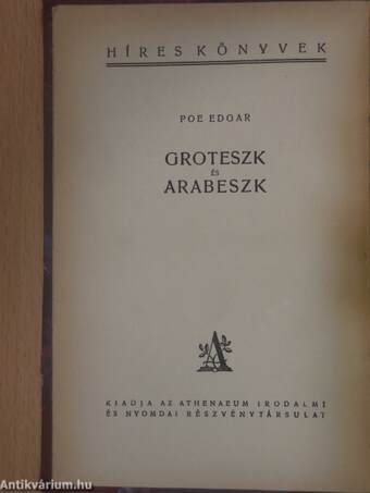 Groteszk és arabeszk